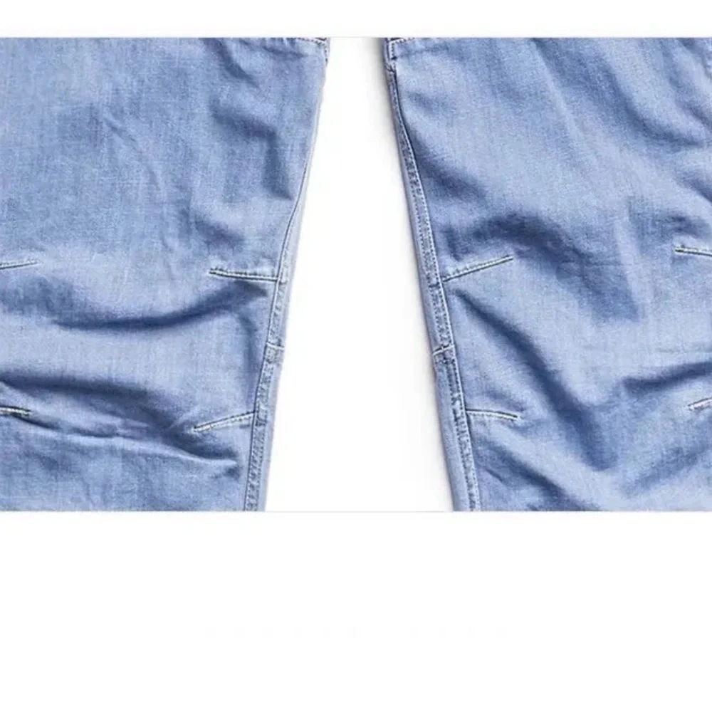 The North Face Urban Exploration Tech Denim pants in light blue wash men size 36